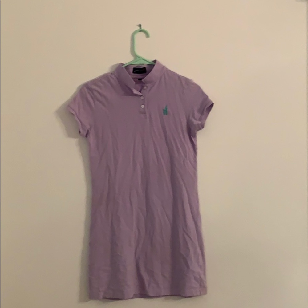 purple dress